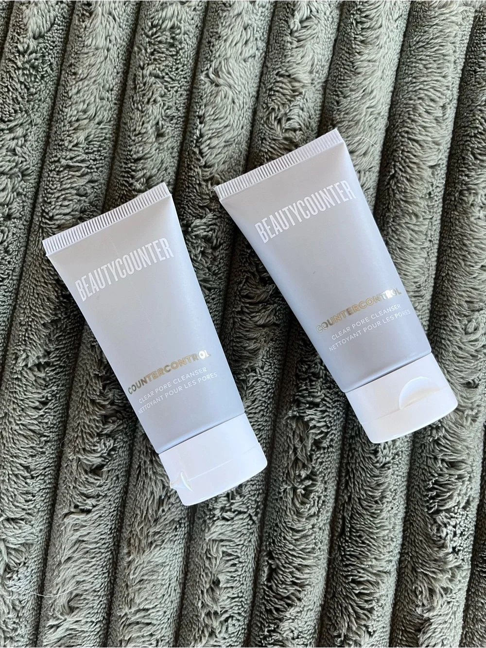 Two travel size Beautycounter Countercontrol Clear Pore Cleanser, NWT